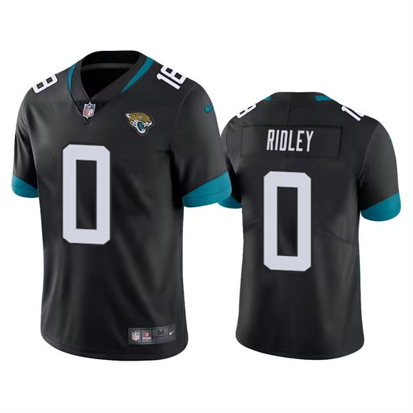 Men's Black Jacksonville Jaguars #0 Calvin Ridley Vapor Untouchable Limited Stitched Jersey